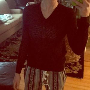 All saints black sweater